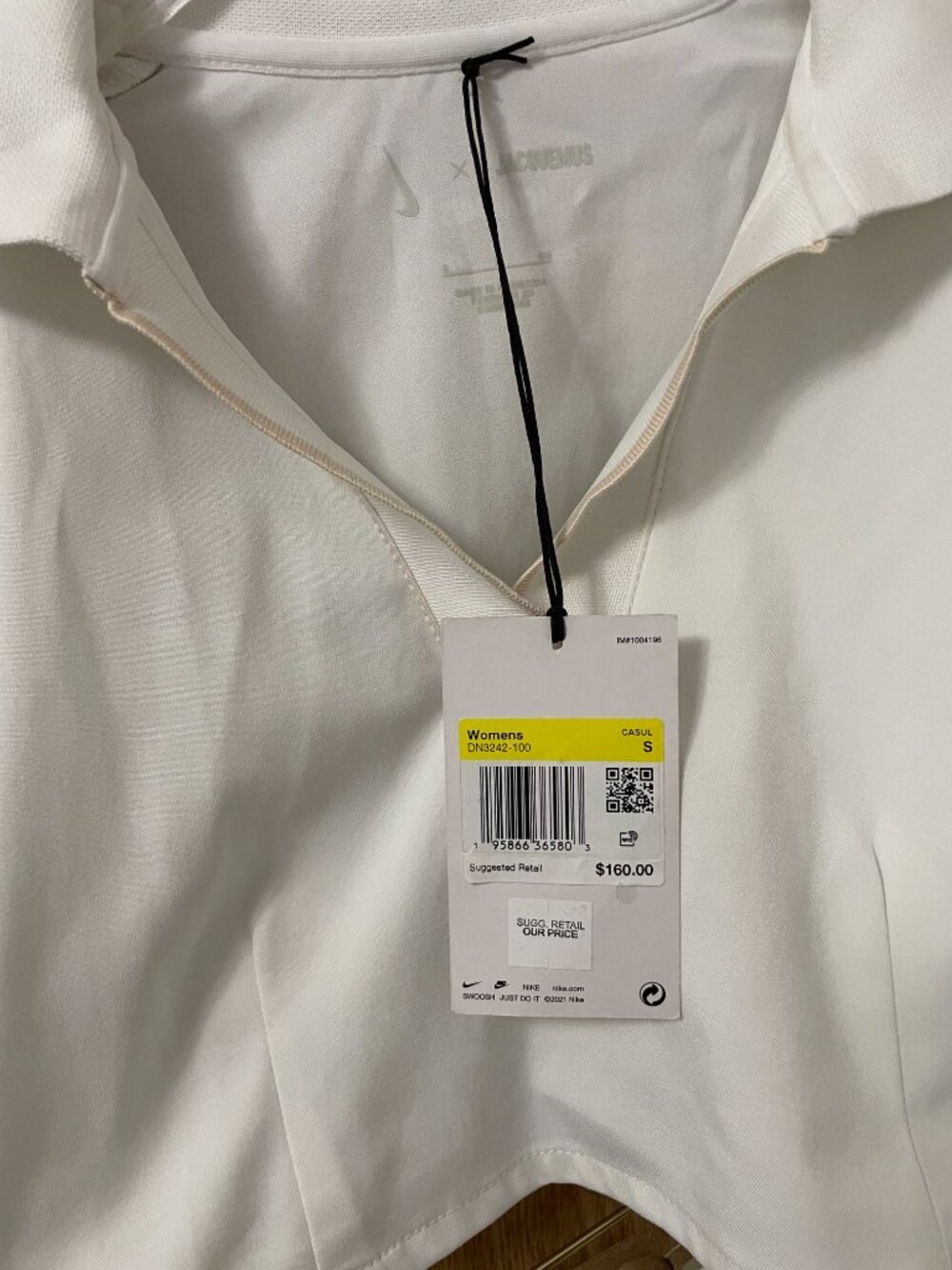 Nwt Nike x Jacquemus La Robe Polo Dress - Picture 3 of 7